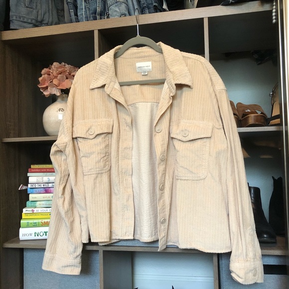 American Eagle Outfitters Tops - corduroy shirt